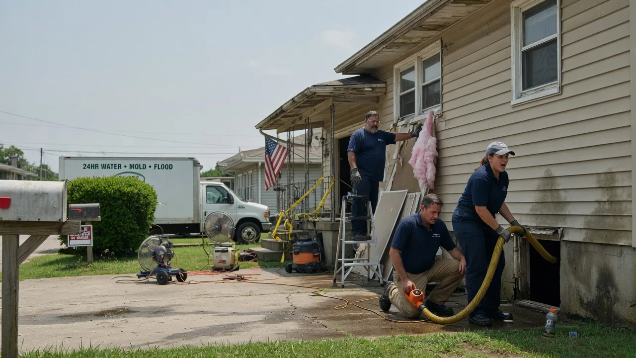 Water Damage Repair in Eakly, OK near me